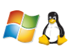 Linux servers with an expandable Windows platform offer a high level of flexibility.